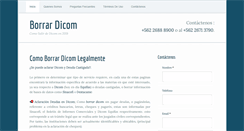 Desktop Screenshot of borrodicom.cl
